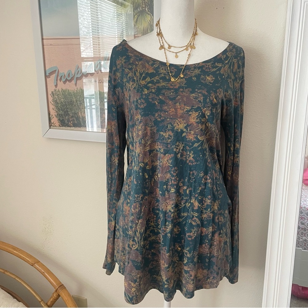 Peruvian Connection Twilight Meadow Boatneck Long… - image 2